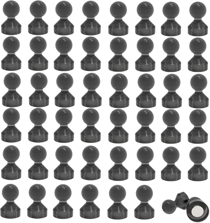 Ant Mag Magnetic Push Pins 48pcs Strong Whtieboard Pins Magnets Perfect Use by AntMag