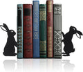 Geelin Bunny Metal Bookends Set of 2 Styles Easter Cute Rabbit Book Ends by Geelin