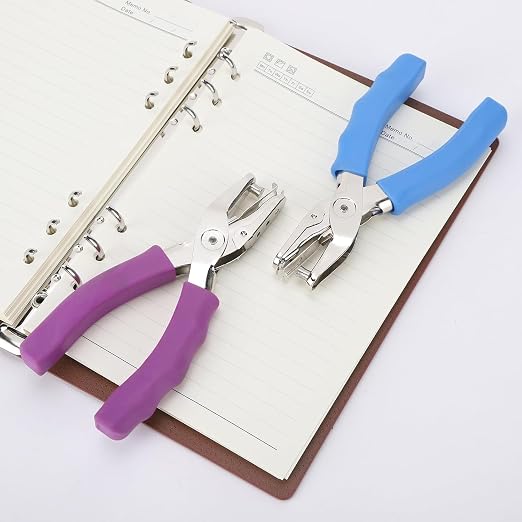 1 Hole Punch， 1/4 inch of Single Whole Punch，with Soft Grip Handles, - Image 6