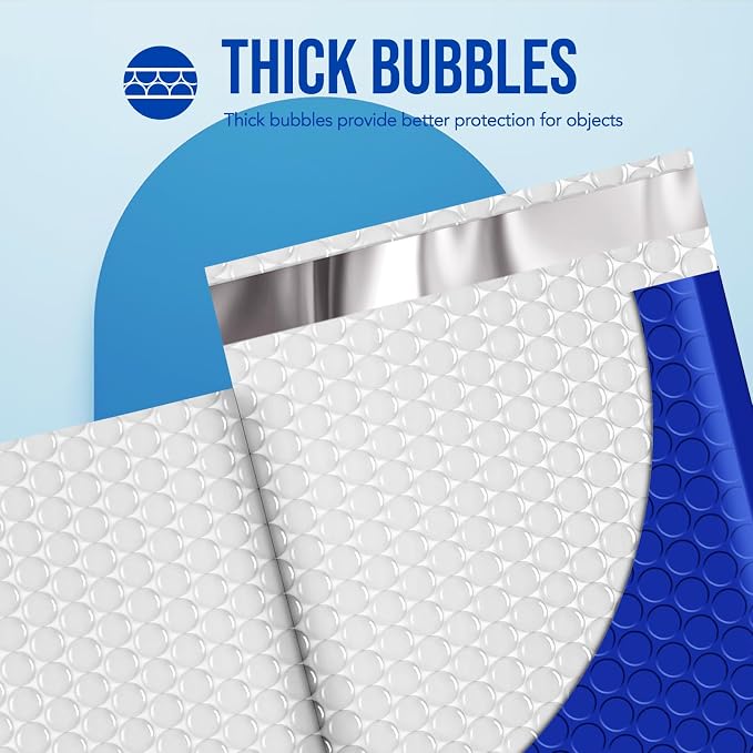Fuxury Bubble Mailers 8.5x12 Inch 40 Pack Large Bubble Envelopes Opaque - Image 5