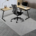 Vicwe Large Office Chair Mat for Carpeted Floors，63"X51" Rectangle Desk Chair by Vicwe