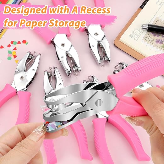 MAPVOLUT 6-Pack Craft Hole Punchers Set - Image 5