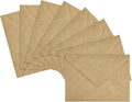 50 Pack A7 Envelopes, Kraft Greeting Card Envelopes Self Seal, 5.24 x 7.24 in by LIKAJON