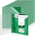 Teling 24 Pcs Clear Front Report Covers by Teling