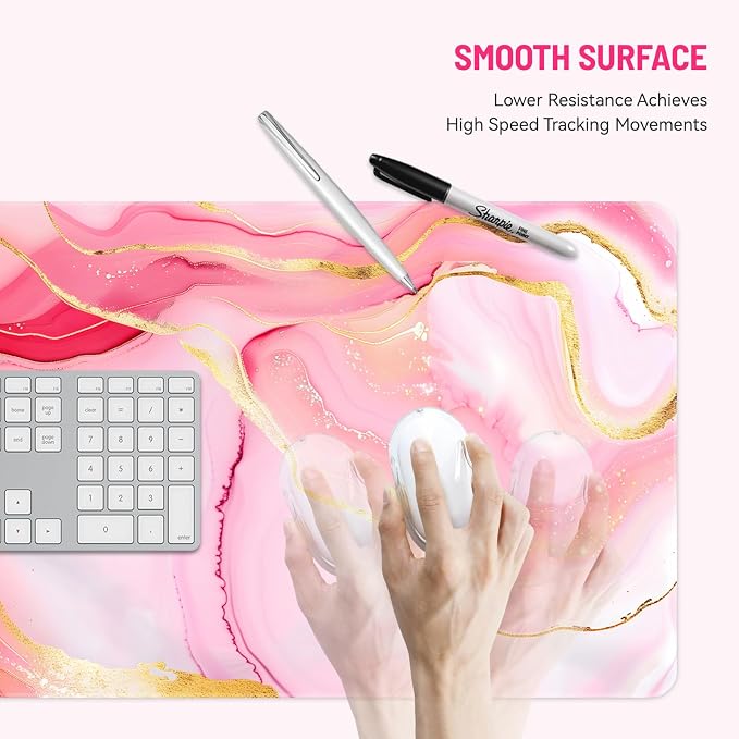 Mousepad Desk Mat Gaming Large Keyboard Cute Office Desktop Computer Laptop - Image 3