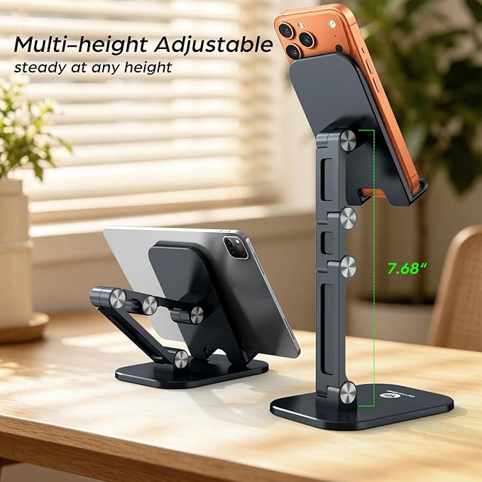 OCYCLONE Phone Stand, Foldable Cell Phone Stand Holder - Image 3