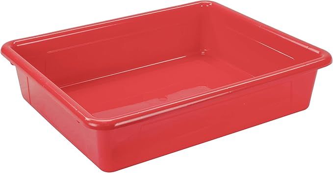 Storex Letter Size Flat Storage Tray – Organizer Bin - Image 4