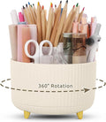 KONVINIT Pencil Pen Holder for Desk, 5 Slots 360 by KONVINIT