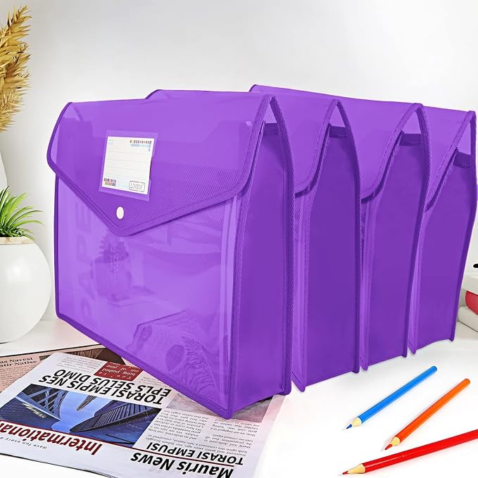 YoeeJob Plastic File Folders Legal Size Expandable Document Folder - Image 6