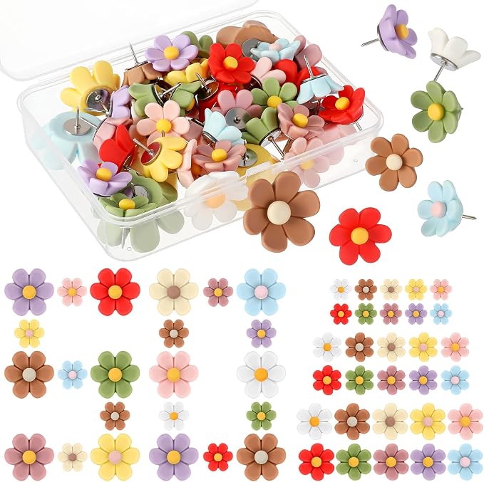 Dispowreath 50 Pcs Flower Push Pins by Dispowreath