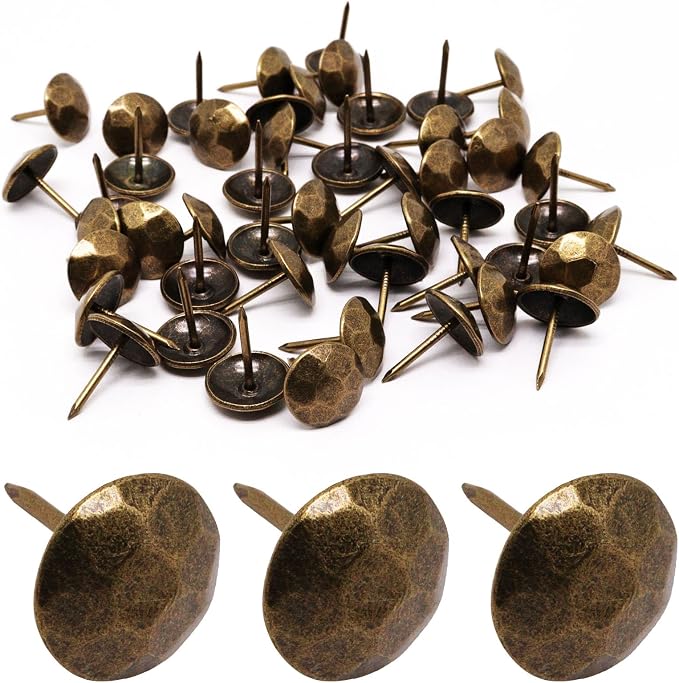 50pcs Upholstery Tacks, Metal Upholstery Nails by Unknown