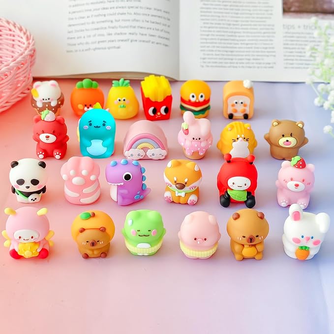 24 pcs Cute Pencil Sharpener for Kids Fun Pencil Sharpener Bulk Kawaii Manual - Image 6