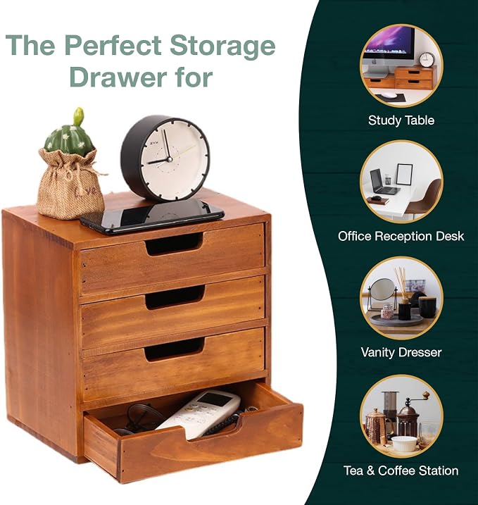 4-piece Drawer Cabinet Bundle Set - Image 6