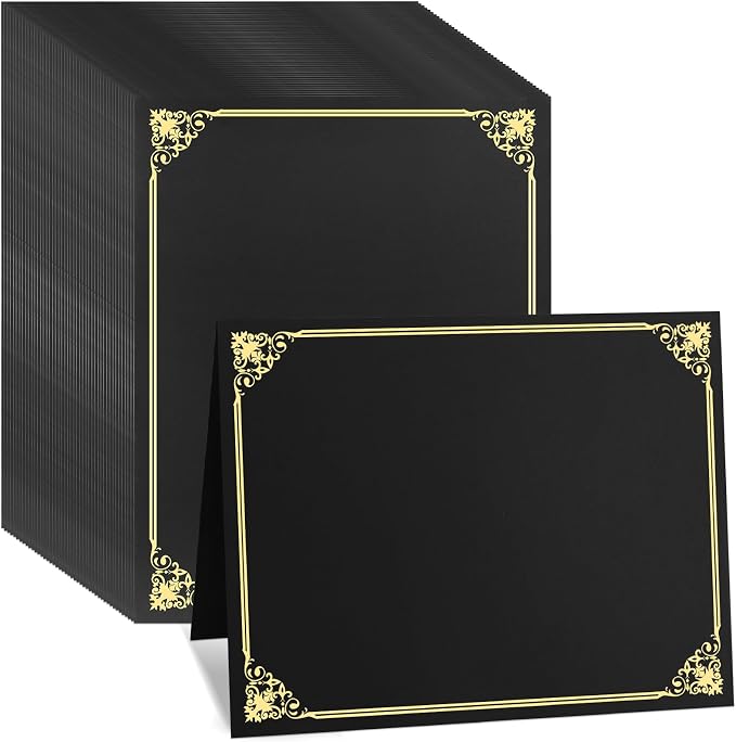 Oleitodh 50 Pcs Certificate Holders Bulk, Document Covers - Image 8