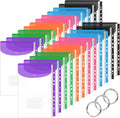 24 Pack Binder Folders with Pockets 11 Holes Expandable Dividers by Surcotto