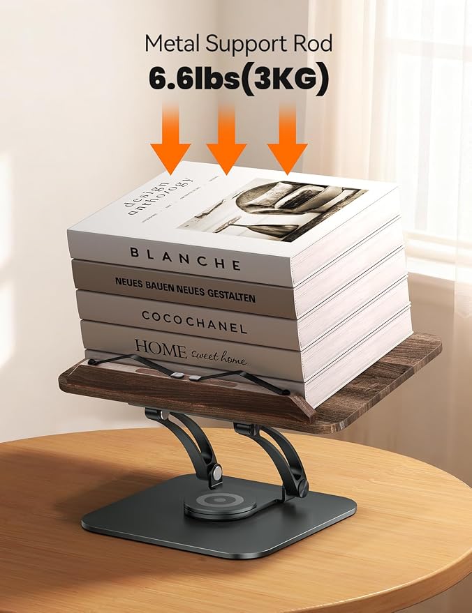 Tounee Book Stand for Reading, Adjustable Book Holder - Image 7