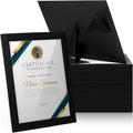 Tatuo 50 Pcs 8.5 x 11 Paper Picture Certificate Frames Horizontal Paper Award by Tatuo