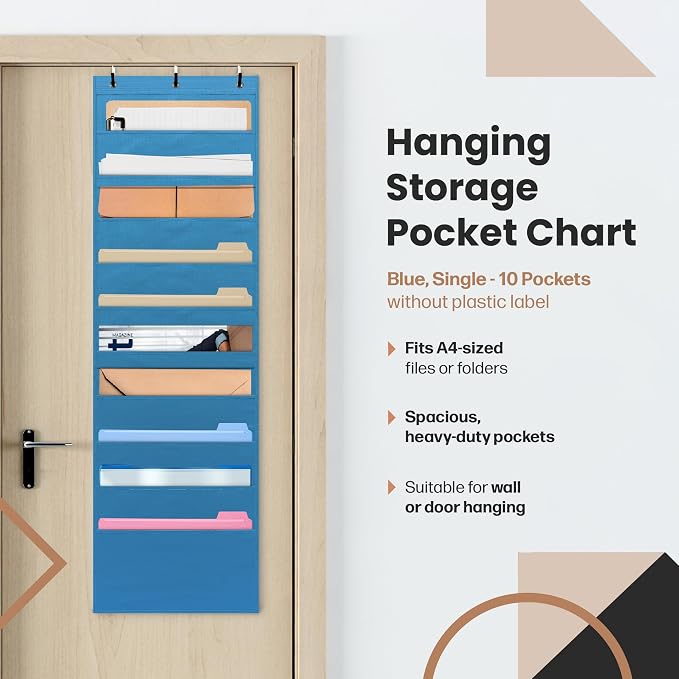 Hippo Creation Heavy Duty Storage Pocket Chart - Image 2
