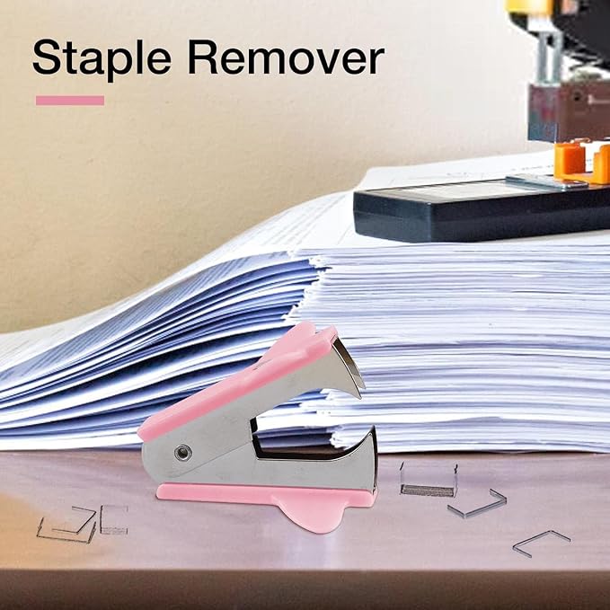 3Pcs Pink Staple Removers - Image 3