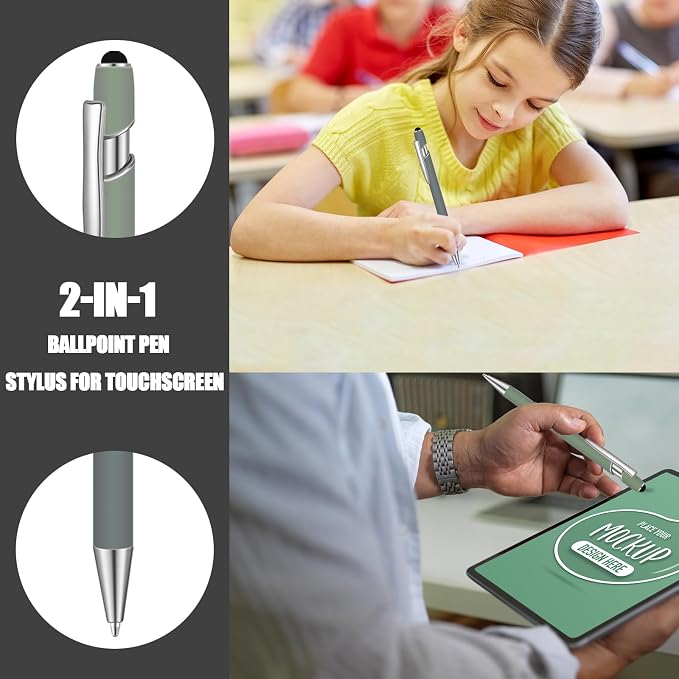 6 Pcs Blue Ink Ballpoint Pen - Image 4