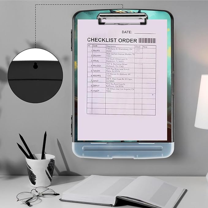 Heavy Duty Plastic Clipboard - Image 4