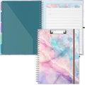Hongri Clipboard Folio with Refillable Lined Notepad, 8.5 x 11 Folders with by Hongri