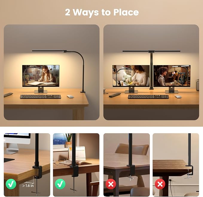 SIBRILLE Upgraded Desk Lamp for Home Office - Image 6