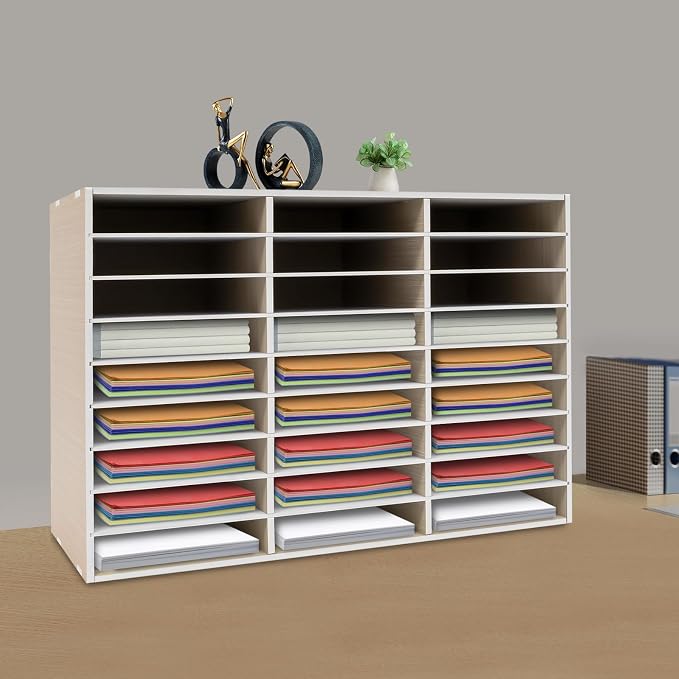 Mailbox for Classroom, 27 Compartments Paper Organizer Storage, 9 Layer Mail - Image 3