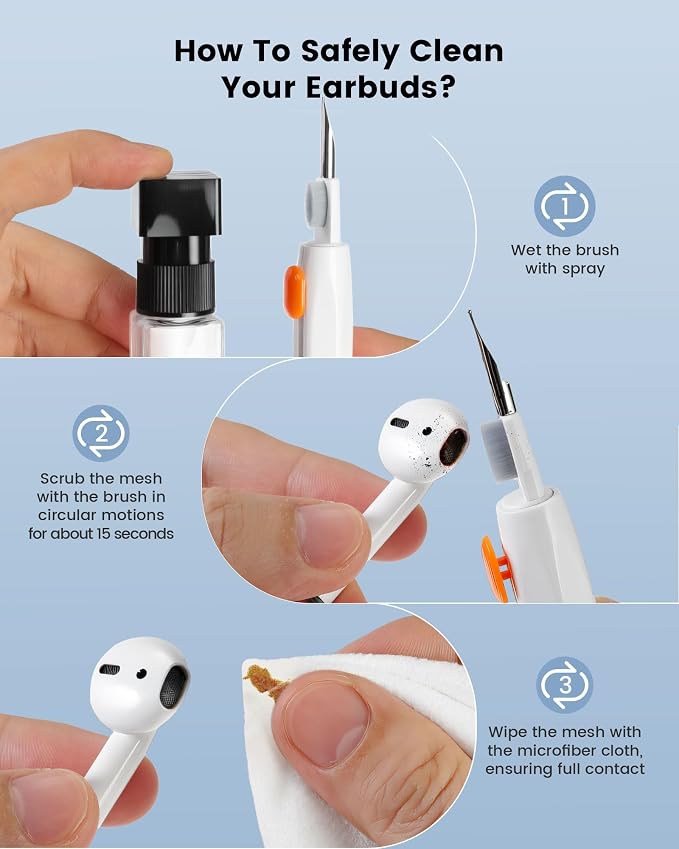 20-in-1 for AirPod Cleaner Kit Pro 4 3 2 1 - Image 2