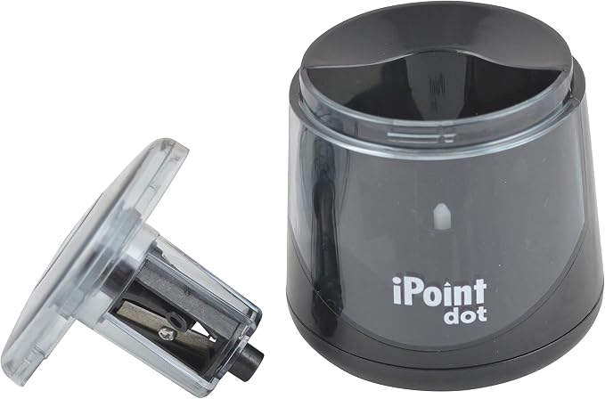 Westcott iPoint Dot Battery Pencil Sharpener, Battery Powered - Image 6
