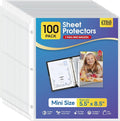 KTRIO Sheet Protectors 5.5 x 8.5 by KTRIO
