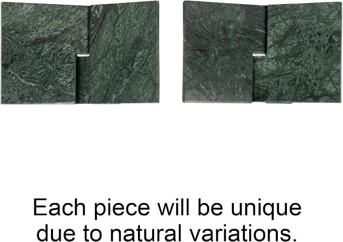 Bloomingville Decorative Marble Book Holder, Sage Green - Image 8