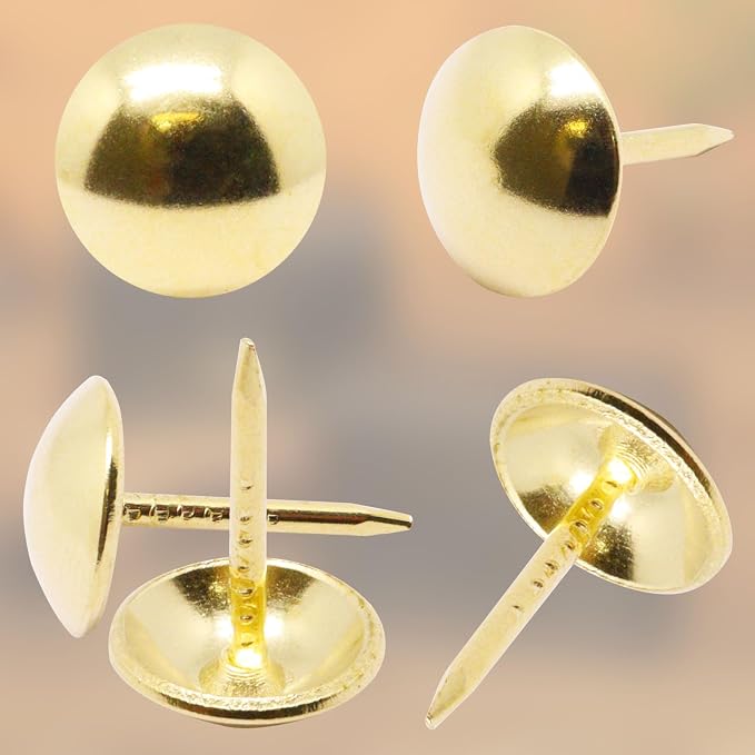 100PCS Decorative Thumb Tacks Round Head Upholstery Tacks Heavy Duty Push Pins - Image 3