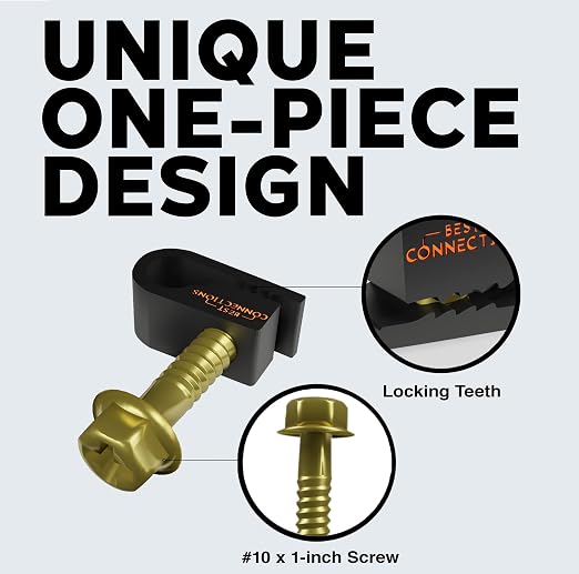 Best Connections Coaxial Cable Clips - Image 4