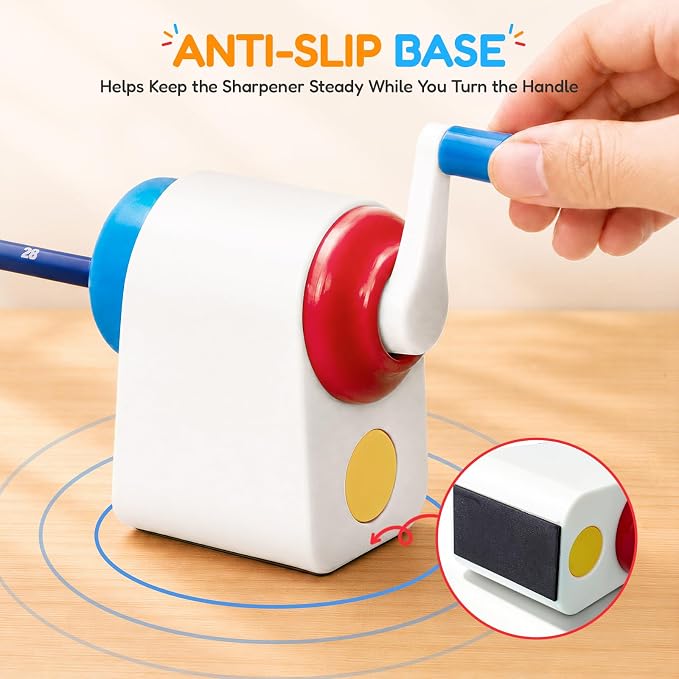 M&G Manual Pencil Sharpener, Hand Crank Pencil Sharpener - Image 6