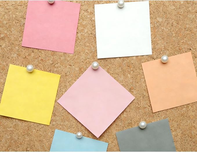 100 Pcs Pearl White Decorative Push Pins - Image 6