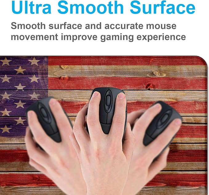 American Flag Gaming Mouse Pad, Suitable - Image 4