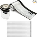 Heat Shroud Sleeve Aluminized 2 Pcs by LEDAUT