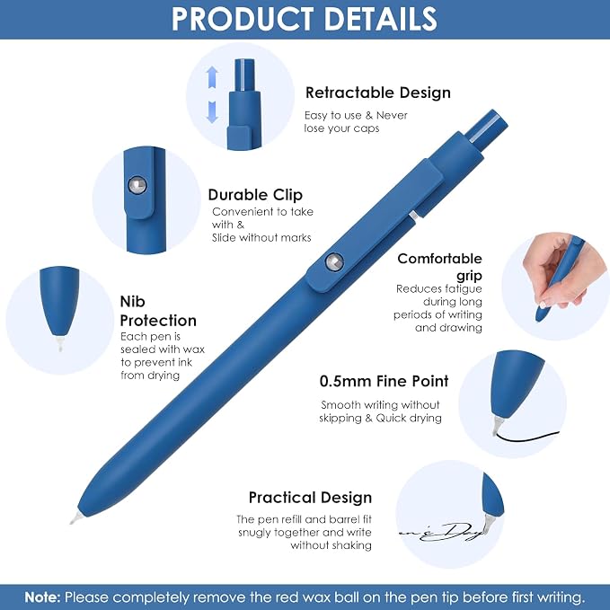 Donyang Gel Pens, Quick Dry Pens - Image 2