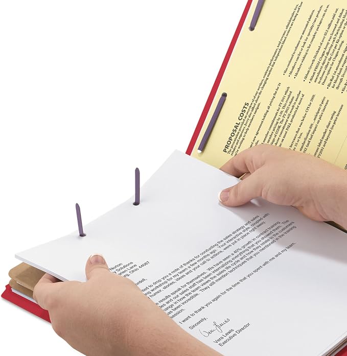 Smead Pressboard Classification File Folder - Image 5