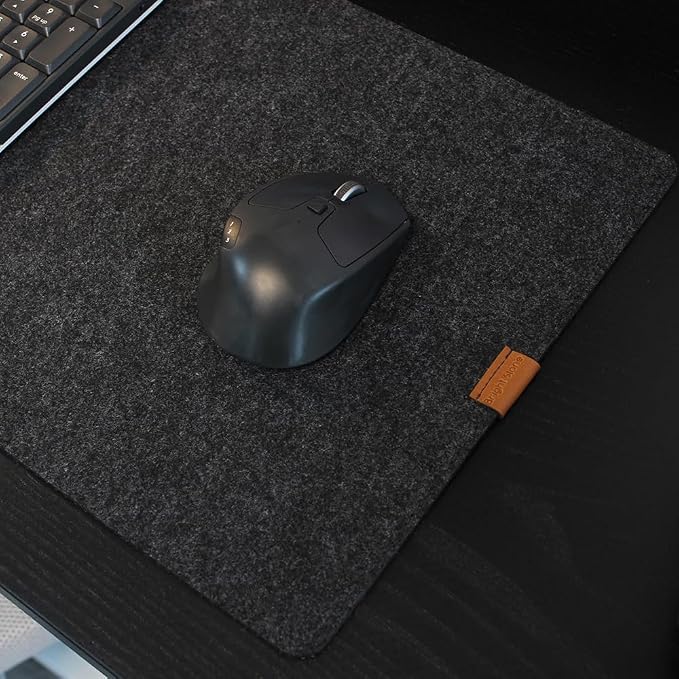 Bright Stone Felt Desk Mat, Non-Slip Mouse Pad, 31.5"x15.7" Office Supplies - Image 3