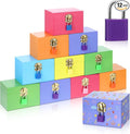 CroBlissful 12 Set 24 Pcs Unfinished Wooden Box by CroBlissful