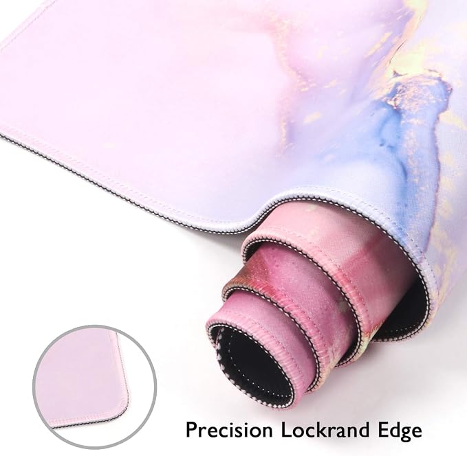 iCasso Extended Gaming Mouse Pad, Large 3mm Non-Slip Rubber Base Mousepad - Image 5