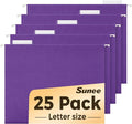 SUNEE 25 Pack Hanging File Folders, Hanging File Folders Letter Size by SUNEE