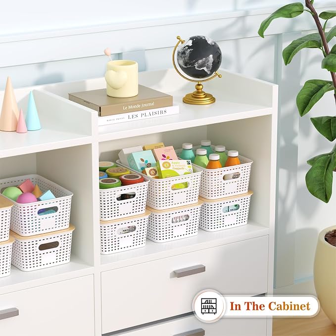 Ohmlove Plastic Storage Baskets - Image 4