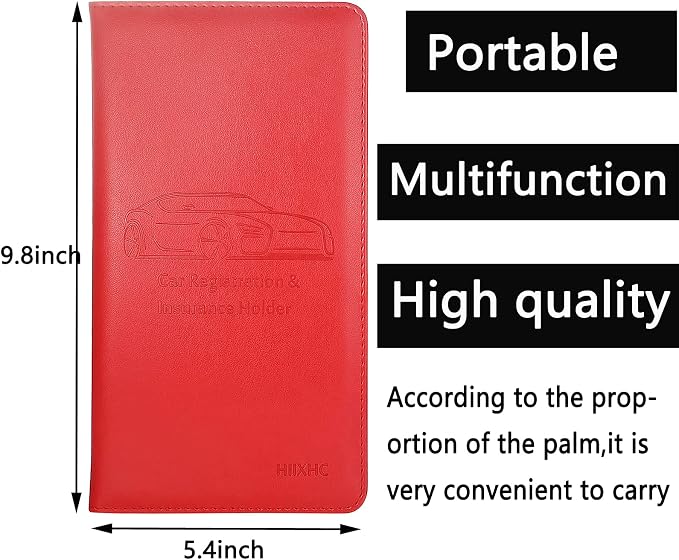Car Registration and Insurance Card Holder - Image 5