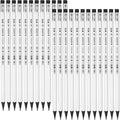 M&G BLACKOO Series 2B Wood-Cased Pencils, Bulk Black Pencils by MG