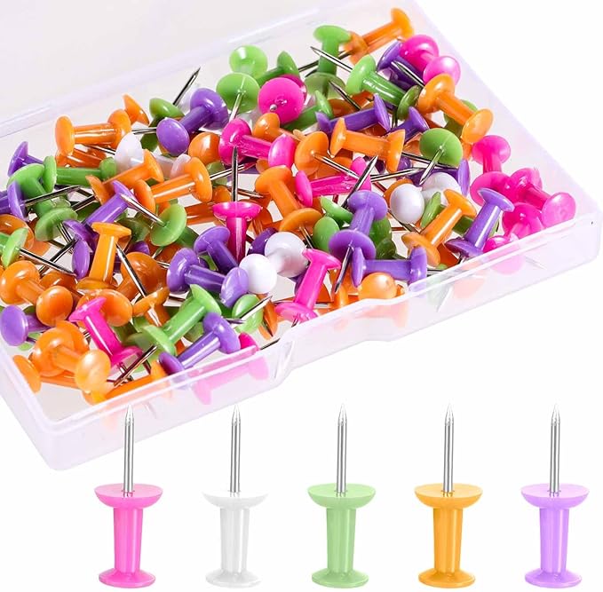Push Pins Thumb Tacks for Wall Decorative Push Pins for Bulletin Board by Acooruiteng
