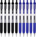EYEYE G-103 0.5mm Gel Pens, 5 Black 5 Blue, Extra Fine Point Pen | Retractable by eyeye