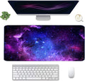 Extended Gaming Mouse Pad, Large Desk Pad Laptop Computer Keyboard Mat by WBWEIRDBEAST